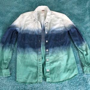 Free People Tye Dye button jacket!